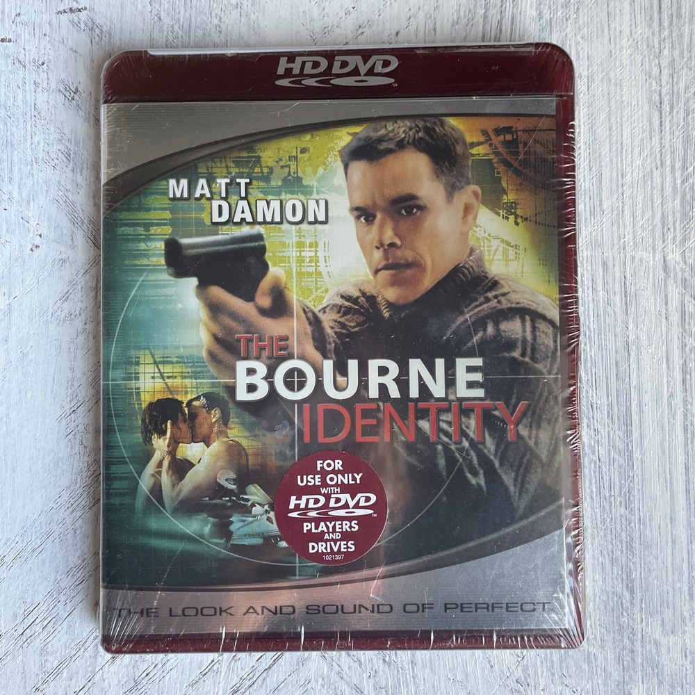 The Bourne Identity (HD-DVD, 2007) Brand New Factory Sealed!‎